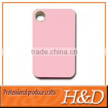 Customized Pink Wenzhou Manufacture Metal dog tag pendant