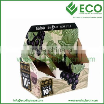Affordable 6 bottles Cardboard Wine Carrier                        
                                                Quality Choice