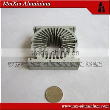 anodized cold forging aluminum heat sink