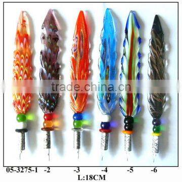 hand made glass pen for daily arts