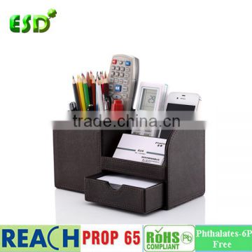 Desk Stationery Organizer Storage Box Pen/Pencil ,Cell phone, Business Name Cards Remote Control Holder
