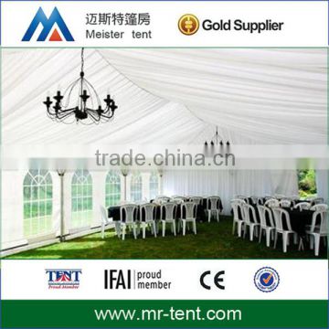 Outdoor catering tent with large capacity