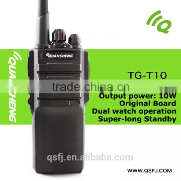 10Watts long range walkie talkie 50km,100km,500km quansheng radio TG-T10