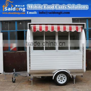 Classic Style ice cream food vendor Street Food Kiosk with Custom
