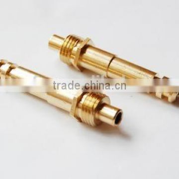metal parts cnc fabrication service chrome plating brass parts manufacturing