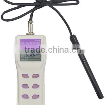 Handheld Conductivity/TDS/Salinity/Temperature Meter Handheld Water Quality Meter RS232 Datalogger ATC AZ8306