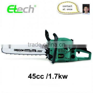 45cc gasoline chain saw/garden machine/chain saw/ETG014C