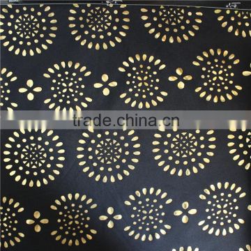 top fashion high quality gilding polyester lace fabric/french swiss premium lace for nighty dress designs