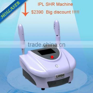 Promotion !!! SHR IPL Machine /fast hair removal SHR /OPT laser machine