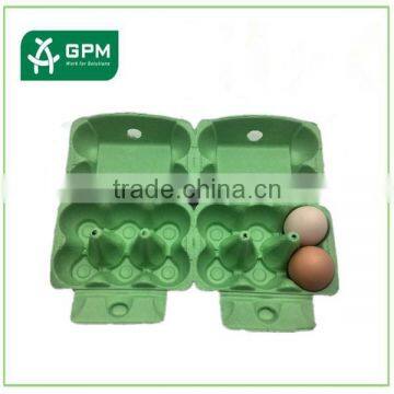 Eco 6+6 cells biodegradable paper egg tray for sale