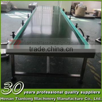 Snow Peas Belt Conveyor System with Rubber/PVC/PU belt material