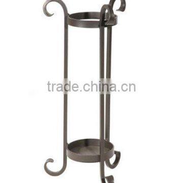 wrought iron umbrella holder