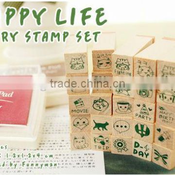 new design wooden stamp
