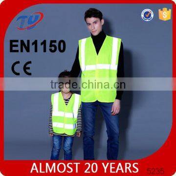 children safey vest yellowgreen en1150