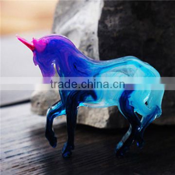 Custom Made Shape White Unicorn Silicone Resin Mold Casting Mould For Resin Jewelry Making Tools