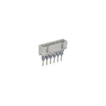 Light Grey Rail - Mounted 6P or 2P - 24P MCS Connector SP450/SP458 with Right Angle Pin