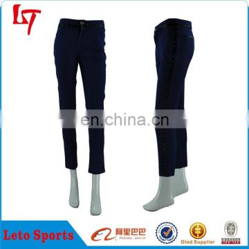 Autumn New Style OL Career Solid Sexy Pencil Pants Blue