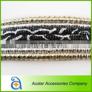 Wholesale braid webbing belt use for shoe accessory