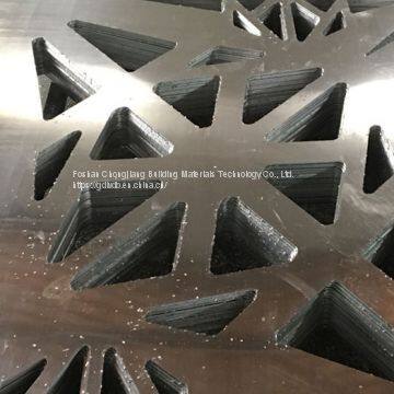 Veneer Hollow Carved Aluminum  Specifications 1800mm*6000mm Opera House / Coffee Shop