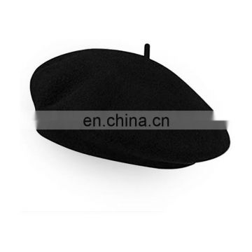 Women Plain Cotton Adjustable Washed Beret Cap Hat Made in China