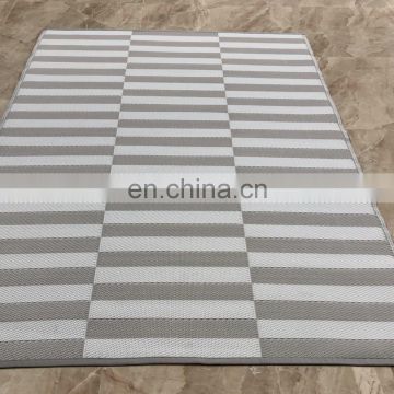 Customized foldable outdoor polypropylene lighted rv patio rug mat non stick beach mat