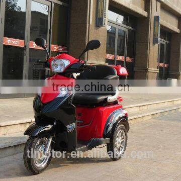 Unfoldable disabled and handicapeed used electric tricycle