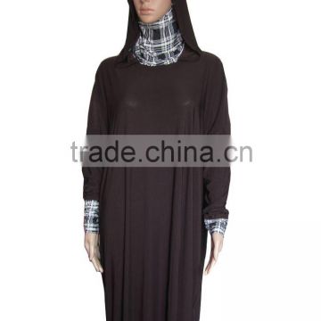 NY267 NEW 2015 plain brown navy blue black Intermingle Yarn two choices hijab abayas