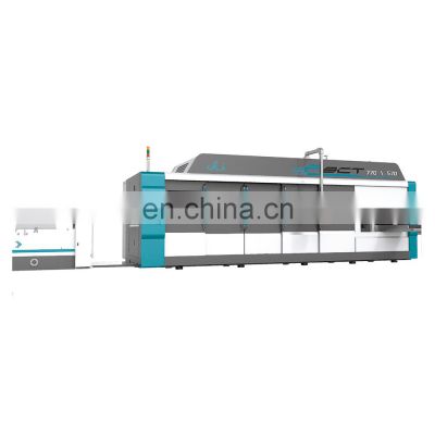 Plastic automatic plate vacuum forming low price thermoforming machines