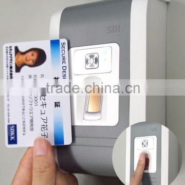 Easy to use finger print scanner system with anti-passback function