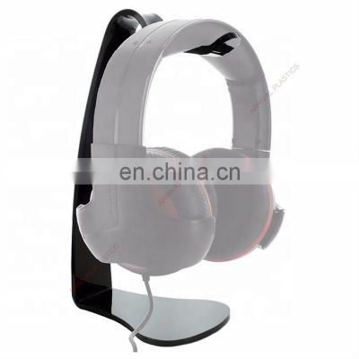 Acrylic Headphone Stand Headset Hanger Holder Earphone Gaming Desk Display Rack