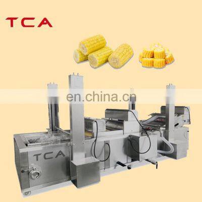 CE vegetable corn and fruit vortex washing machine vegetable processing line