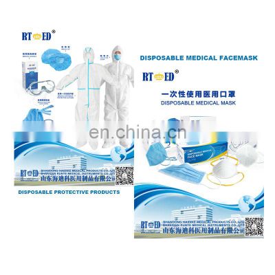 HDK Disposable Medical Cap Bouffant Head Cover protective protective shoes cloth gown coverall safe hospital clinic SS/SMS/PP+PE