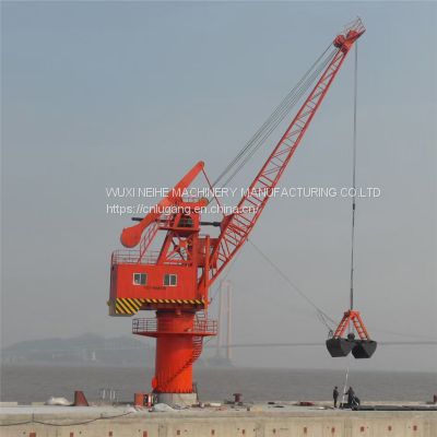 Fixed Type Lattice Boom Port Crane Heavy Duty