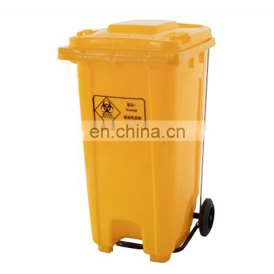 Recycle trash can 240 liter hdpe wheeled plastic dustbin garbage waste bins plastic