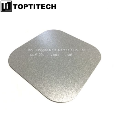 10um Porous Titanium Plate With Chamfers for PEMFC