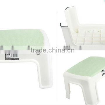 SGS certificate plastic skidproof stool plastic bathroom stool