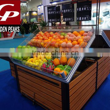 supermarket fruit and vegetable display rack