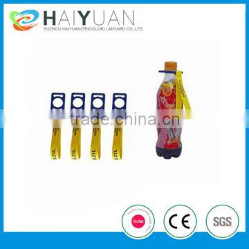 cheap high quality short Water bottle heat transfer polyester Lanyard with custom logo