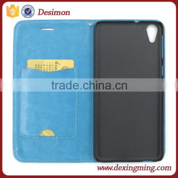 Wholesale Alibaba Flip Wallet Cover for HTC Desire 826,Card Leather Case For HTC Desire 826