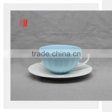 New Products China Ceramic Tea Cup and Saucer Wholesale