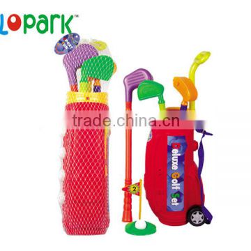 Sports game set outdoor game toys mini golf toys , toy golf cart