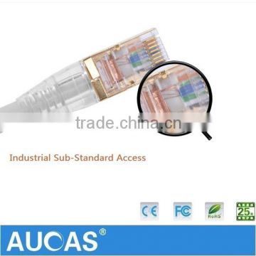 Bentaf brand High speed strong PVC jacket 23awg cat7 cat6 sftp flat patch cord