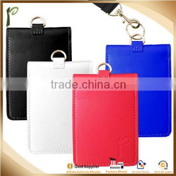 Hot selling style PU credit card holder,necklace credit card holder