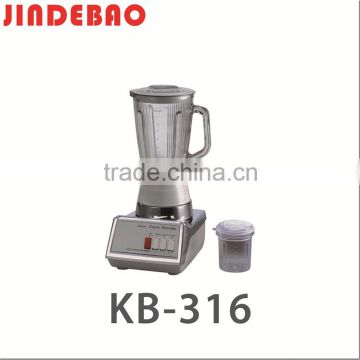 hot sale home appliance Deluxe metalic body national plastic jar Blender KB-316