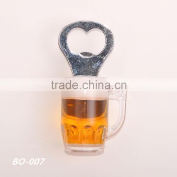 BO-007 New 3D Design Beer Shape Magnet Opener Bottle