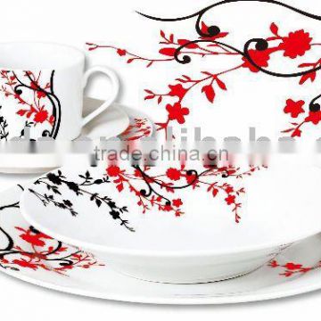 30pcs porcelain plate, porcelain tableware SDR015
