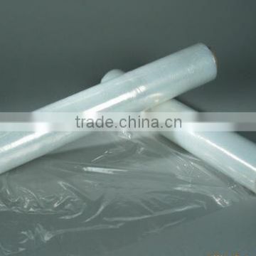 high quality pe plastic film roll, masking plastic film roll,pe film roll for packing or surface protection