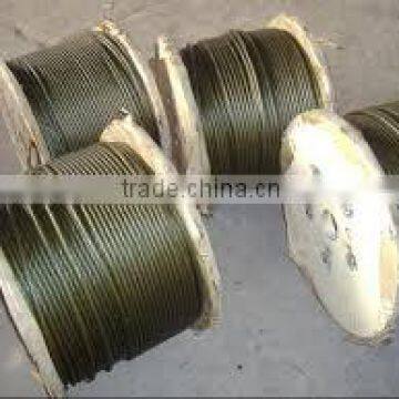 ungalvanized steel wire rope