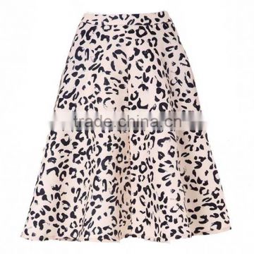 OEUVRE Brand Wholesale Fashion Print Skirt In Stock