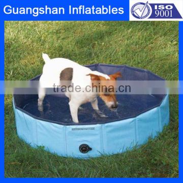 inflatable plastic dog swimming pool